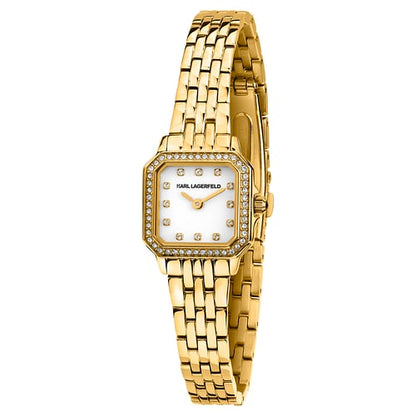 Orologio Donna KARL LAGERFELD Icon Square Mini in Acciaio Dorato