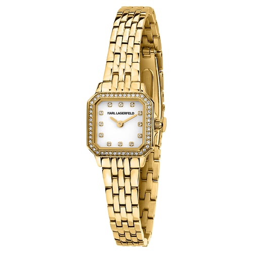 Orologio Donna KARL LAGERFELD Icon Square Mini in Acciaio Dorato