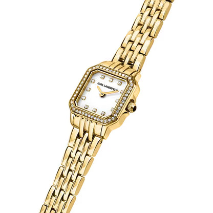 Orologio Donna KARL LAGERFELD Icon Square Mini in Acciaio Dorato