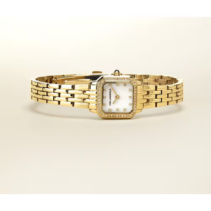Orologio Donna KARL LAGERFELD Icon Square Mini in Acciaio Dorato