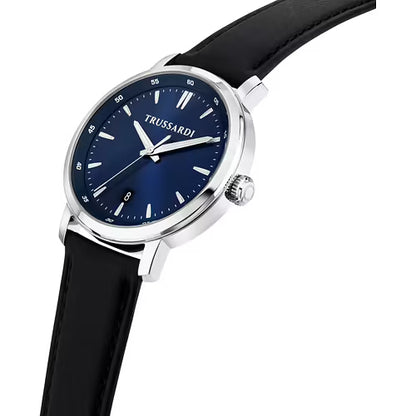 Orologio Uomo TRUSSARDI T-Couple Blu in Pelle
