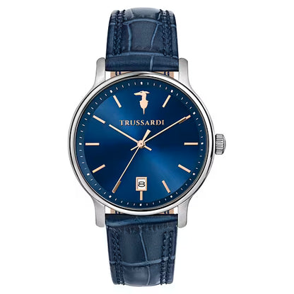 Orologio Uomo TRUSSARDI T-Inedito Blu in Pelle