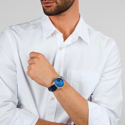 Orologio Uomo TRUSSARDI T-Inedito Blu in Pelle