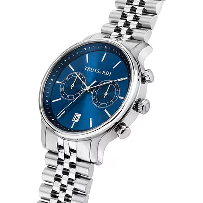 Orologio Uomo TRUSSARDI T-Inedito Blu in Acciaio