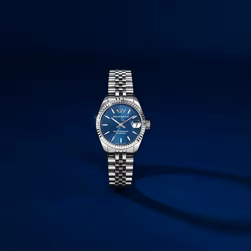 Orologio Donna PHILIP WATCH Caribe in Acciaio Quadrante Blu