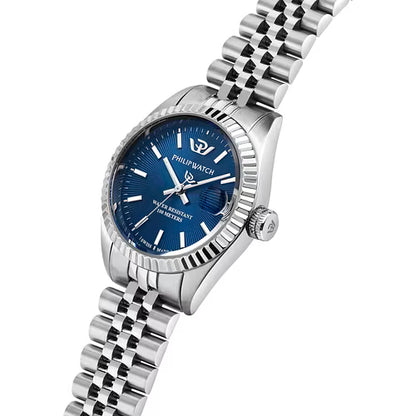 Orologio Donna PHILIP WATCH Caribe in Acciaio Quadrante Blu