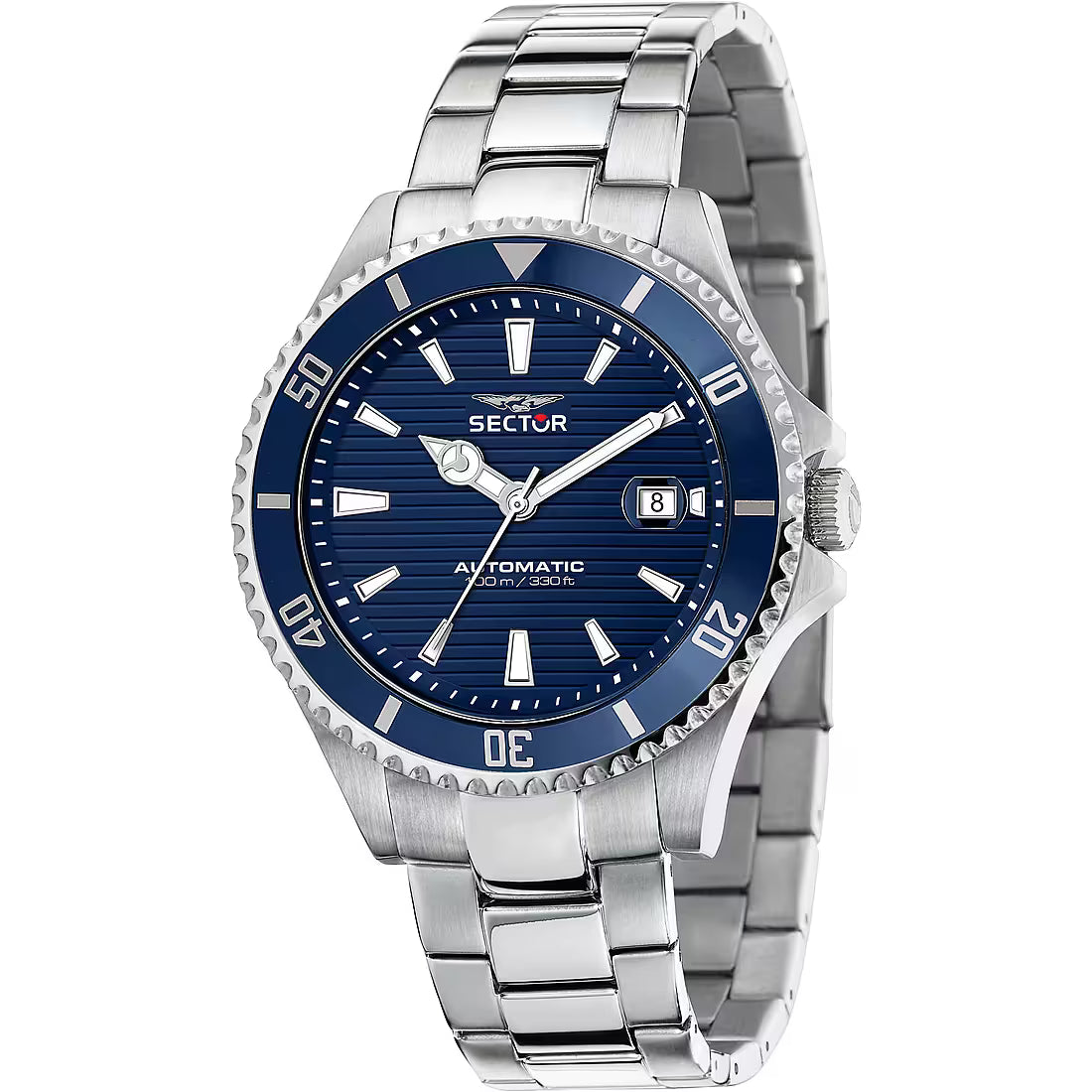 Orologio Uomo SECTOR 230 Automatico Blu in Acciaio