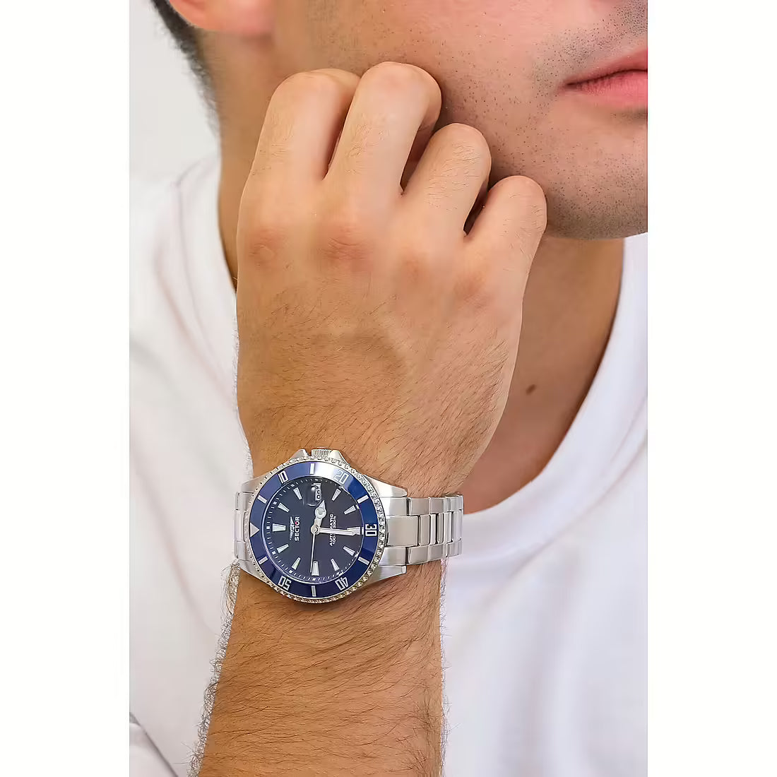 Orologio Uomo SECTOR 230 Automatico Blu in Acciaio