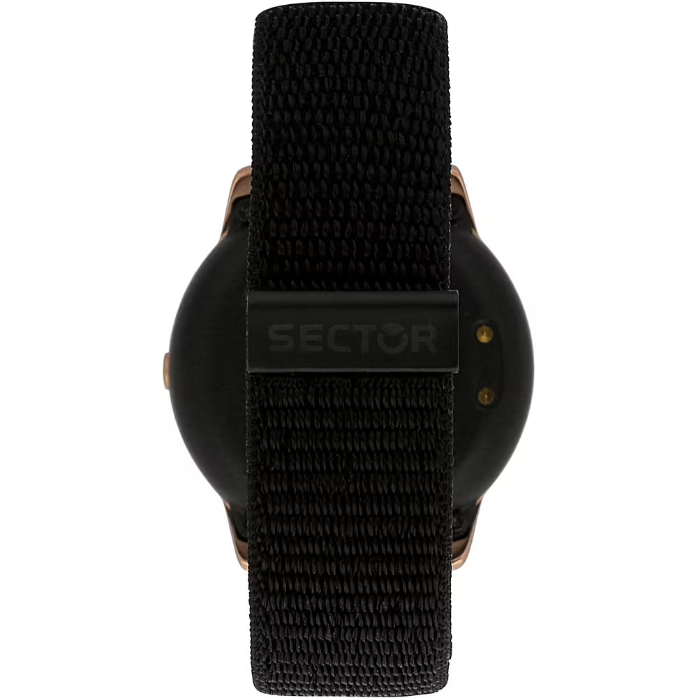 Smartwatch Unisex SECTOR S-01 Nero in Tela