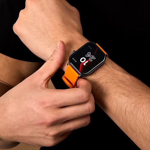 Smartwatch Uomo SECTOR S-07 Cinturino in Plastica Arancione