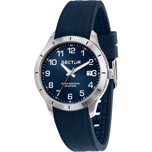 Orologio Uomo SECTOR 270 Solo Tempo in Silicone Blu