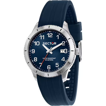Orologio Uomo SECTOR 270 Solo Tempo in Silicone Blu
