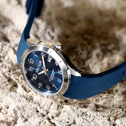 Orologio Uomo SECTOR 270 Solo Tempo in Silicone Blu