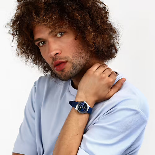 Orologio Uomo SECTOR 270 Solo Tempo in Silicone Blu