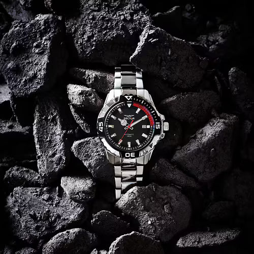 Orologio Uomo SECTOR LEGEND Solo Tempo Nero in Acciaio