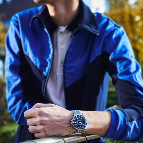 Orologio Uomo SECTOR 230 Solo Tempo Blu in Acciaio