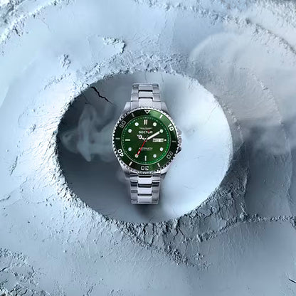 Orologio Uomo SECTOR 230 Solo Tempo Verde in Acciaio