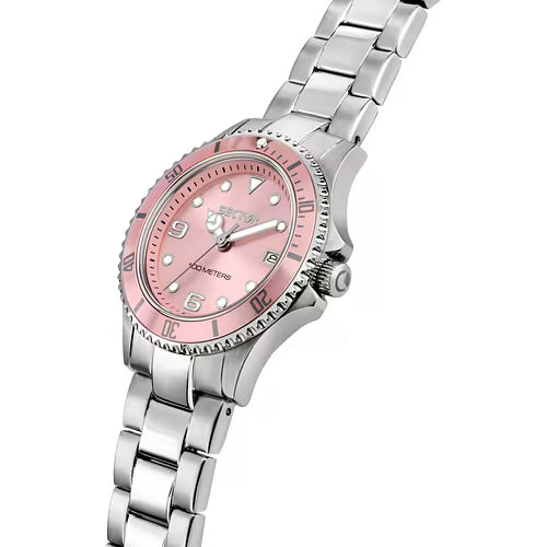 Orologio Donna SECTOR 230 Solo Tempo in Acciaio con Quadrante Rosa