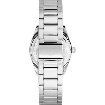 Orologio Uomo SECTOR 240 Solo Tempo Bianco in Acciaio