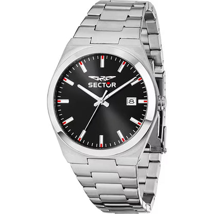 Orologio Uomo SECTOR C300 Solo Tempo Nero in Acciaio