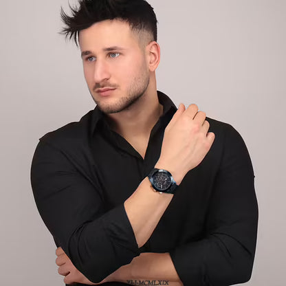 Orologio Uomo SECTOR 670 Multifunzione Blu Notte in Acciaio