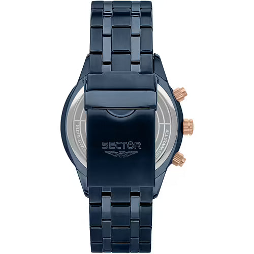 Orologio Uomo SECTOR 670 Multifunzione Blu Notte in Acciaio