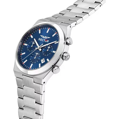Orologio Uomo SECTOR C300 Cronografo Blu in Acciaio
