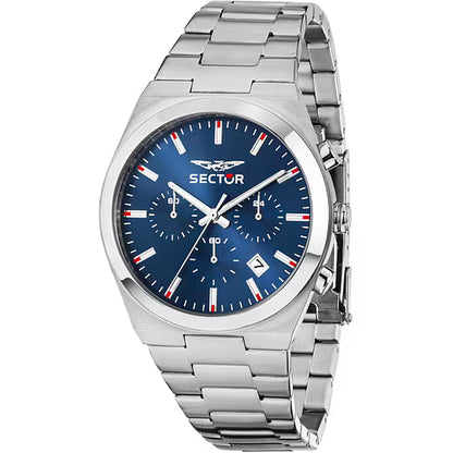 Orologio Uomo SECTOR C300 Cronografo Blu in Acciaio