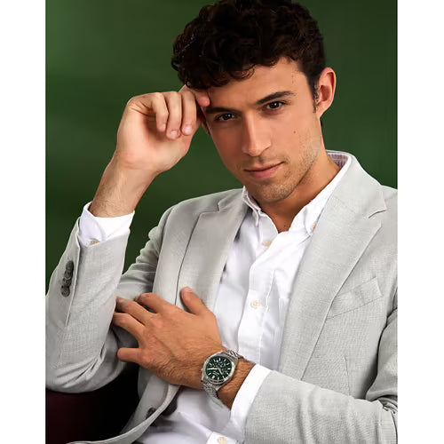 Orologio Uomo SECTOR Cronografo in Acciaio con Quadrante Verde