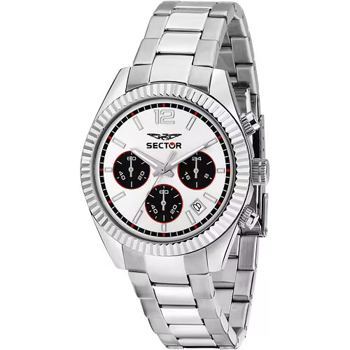 Orologio Uomo SECTOR Cronografo in Acciaio