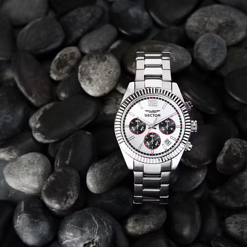 Orologio Uomo SECTOR Cronografo in Acciaio