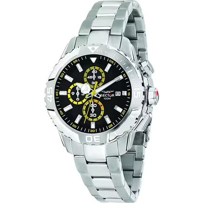Orologio Uomo SECTOR Legend Cronografo Giallo e Nero in Acciaio