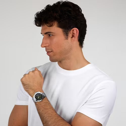 Orologio Uomo SECTOR Legend Cronografo Giallo e Nero in Acciaio