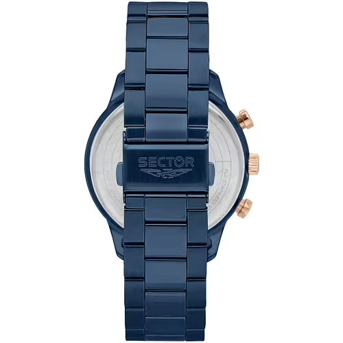 Orologio Uomo SECTOR 270 Cronografo Blu Notte in Acciaio