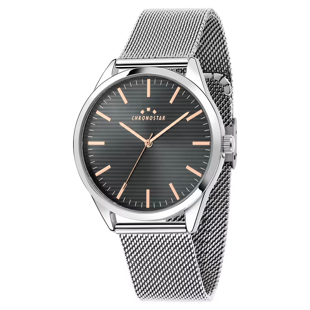 Orologio Uomo CHRONOSTAR Classique Solo Tempo in Acciaio
