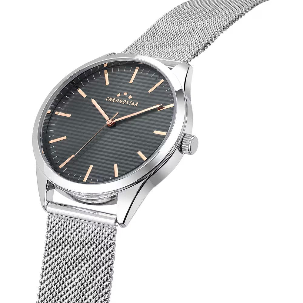 Orologio Uomo CHRONOSTAR Classique Solo Tempo in Acciaio
