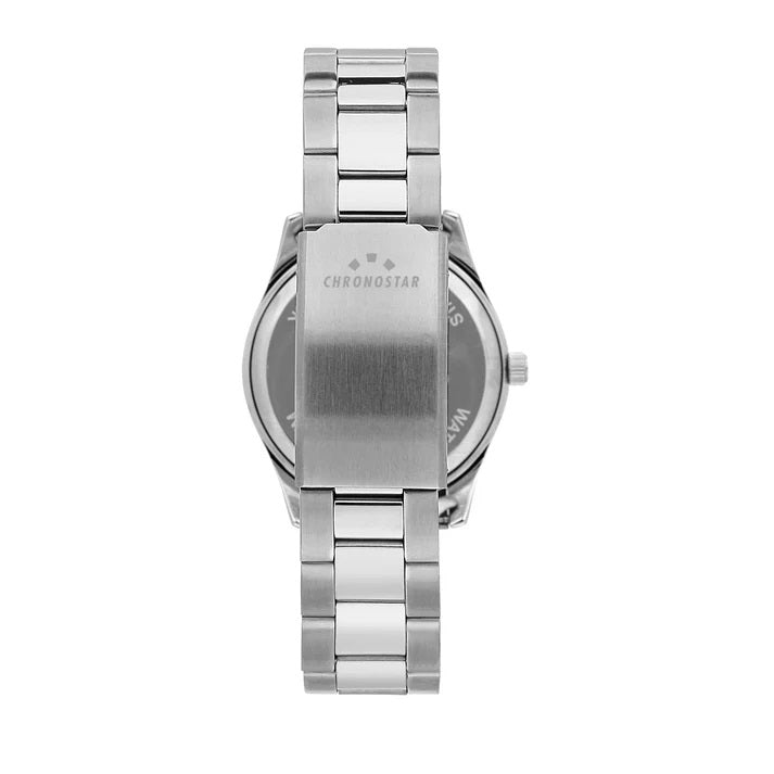 Orologio Uomo CHRONOSTAR Pilot Solo Tempo Bianco in Acciaio