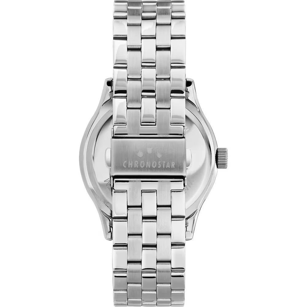 Orologio Uomo CHRONOSTAR Starline Solo Tempo Bianco in Acciaio
