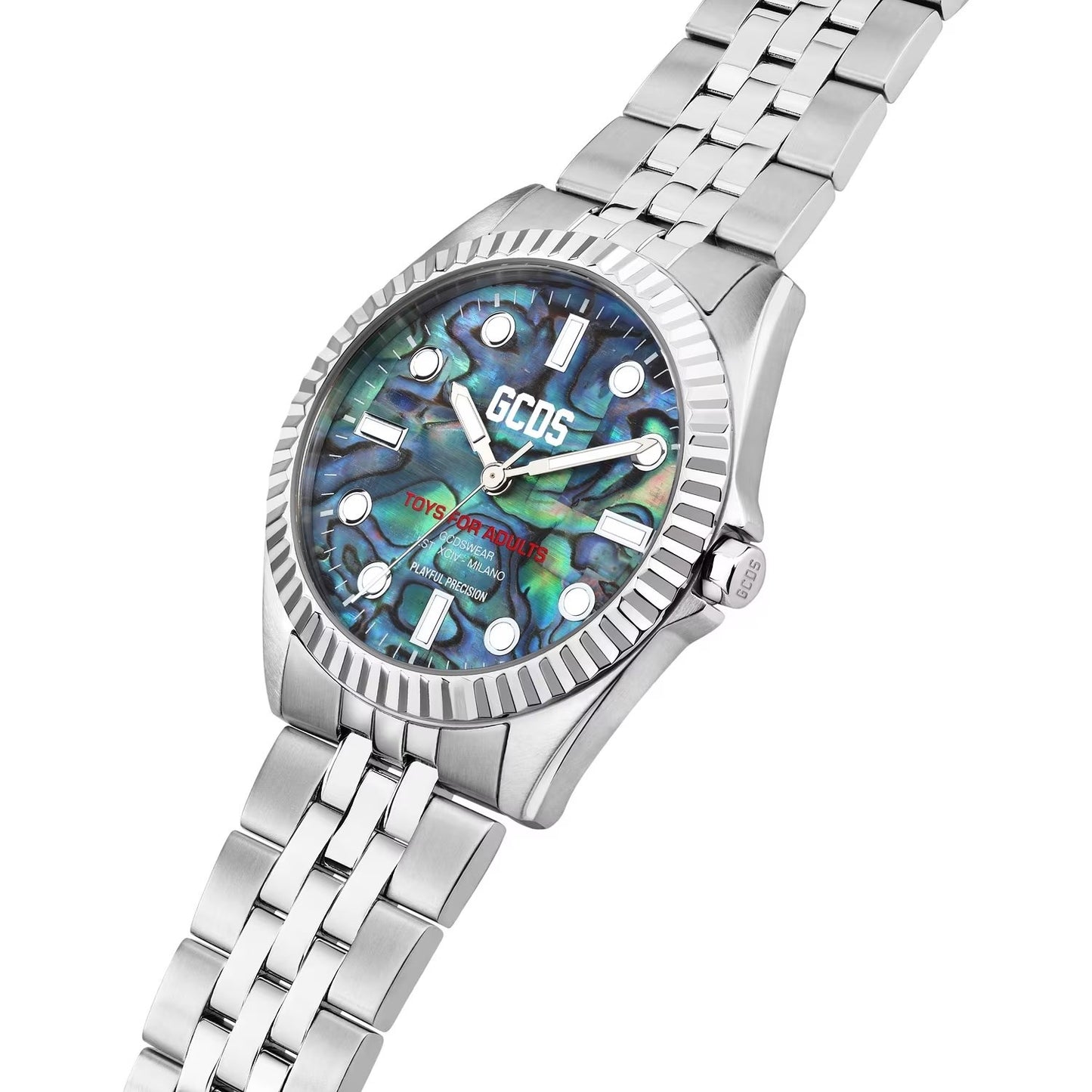 Orologio Uomo GCDS Playful Precision Solo Tempo in Acciaio
