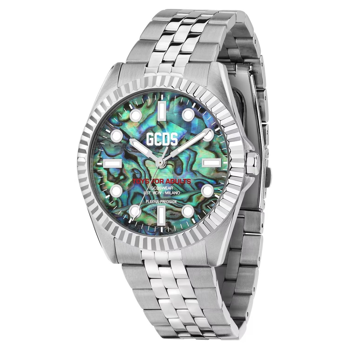 Orologio Uomo GCDS Playful Precision Solo Tempo in Acciaio