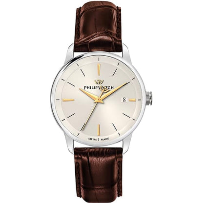 Orologio Uomo PHILIP WATCH Anniversary in Pelle Marrone