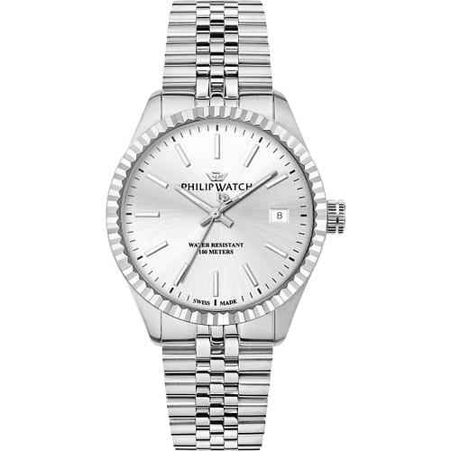 Orologio Uomo PHILIP WATCH Caribe in Acciaio Silver