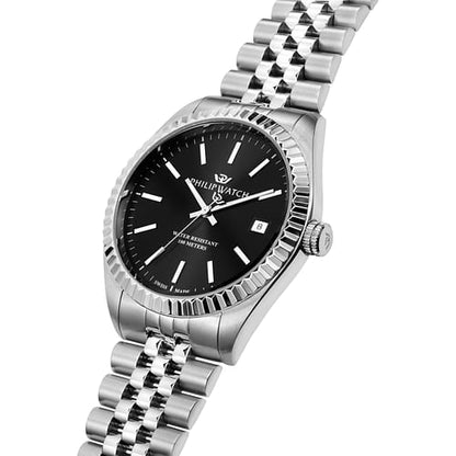 Orologio Uomo PHILIP WATCH Caribe Urban in Acciaio con Quadrante Nero