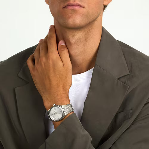 Orologio Uomo PHILIP WATCH Windsurf Tempo e Data Bianco in Acciaio