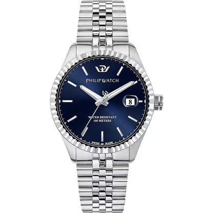 Orologio Uomo PHILIP WATCH Caribe in Acciaio con Quadrante Blu