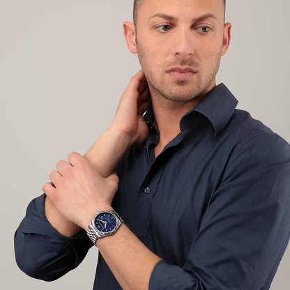 Orologio Uomo PHILIP WATCH Caribe in Acciaio con Quadrante Blu