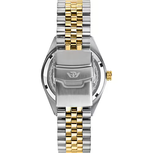 Orologio Uomo PHILIP WATCH Caribe in Acciaio e Acciaio Dorato con Quadrante Verde