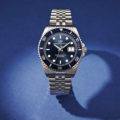 Orologio Uomo PHILIP WATCH Caribe Sport in Acciaio Quadrante Blu