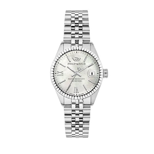 Orologio Donna PHILIP WATCH Caribe in Acciaio Quadrante Bianco