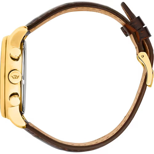 Orologio Uomo PHILIP WATCH Anniversary Gold in Pelle Marrone